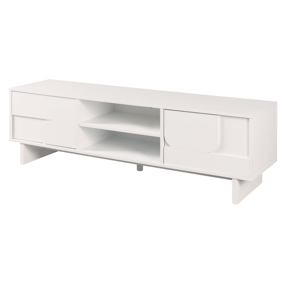 Szafka RTV Katanshumn z 2 drzwiami 150x39x45 cm [en.casa]