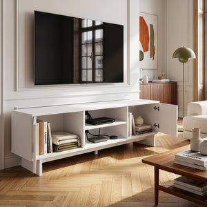 Szafka RTV Katanshumn z 2 drzwiami 150x39x45 cm [en.casa]