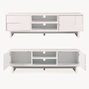 Szafka RTV Katanshumn z 2 drzwiami 150x39x45 cm [en.casa]