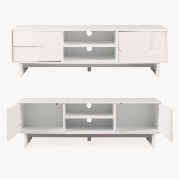 Szafka RTV Katanshumn z 2 drzwiami 150x39x45 cm [en.casa]