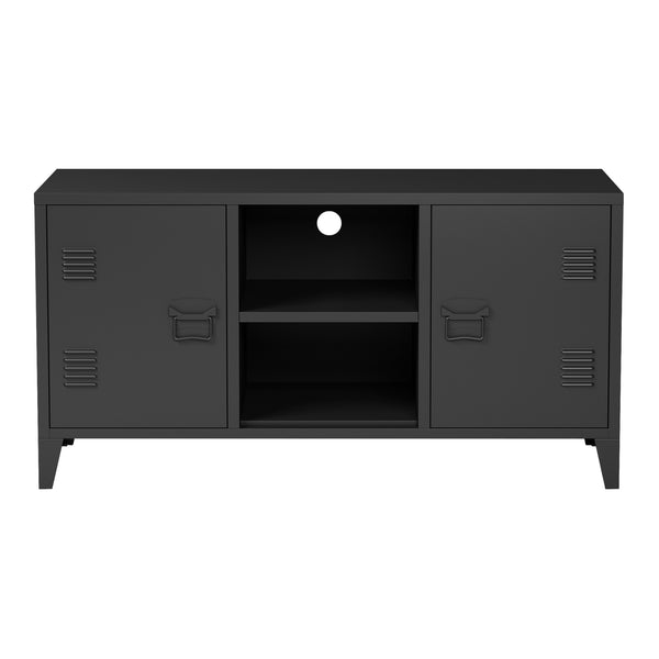 Szafka pod telewizor Kotka z drzwiami [en.casa]