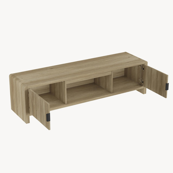 Szafka pod telewizor Lukkodso 150x40x40 cm [en.casa]