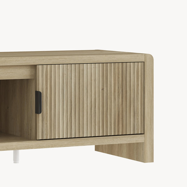 Szafka pod telewizor Lukkodso 150x40x40 cm [en.casa]