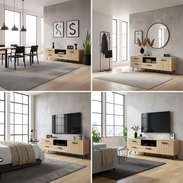 Gałki do szafek TV [en.casa]