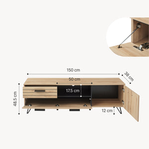 Gałki do szafek TV [en.casa]
