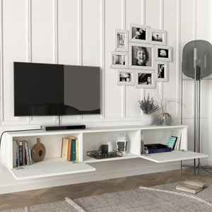 Szafka pod TV Paltamo 180x31x29,5cm w różnych kolorach [en.casa]