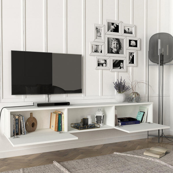 Szafka pod TV Paltamo 180x31x29,5cm w różnych kolorach [en.casa]