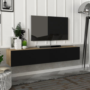 Szafka RTV Toivakka 135x31x25cm w różnych kolorach [en.casa] - premiumXL