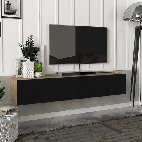 Szafka RTV Toivakka 135x31x25cm w różnych kolorach [en.casa] - premiumXL