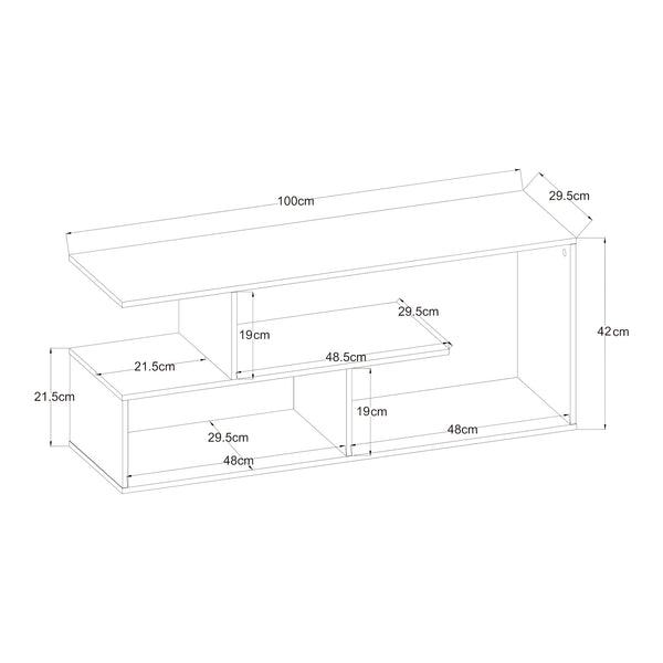 Stolik pod telewizor Anän 100x30x42 cm [en.casa]