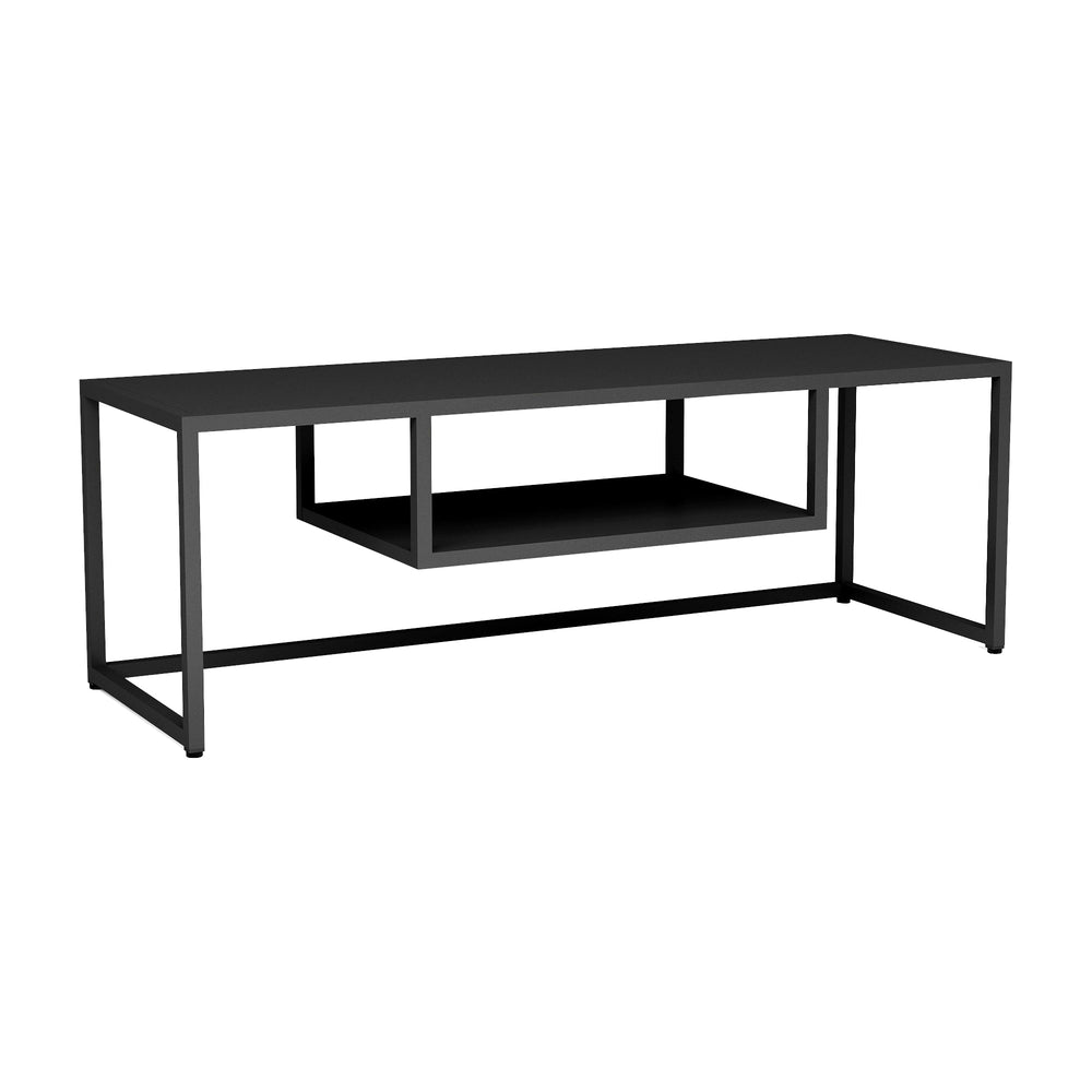 Stolik TV Isokyrö metalowy 120x40x40 cm [en.casa]