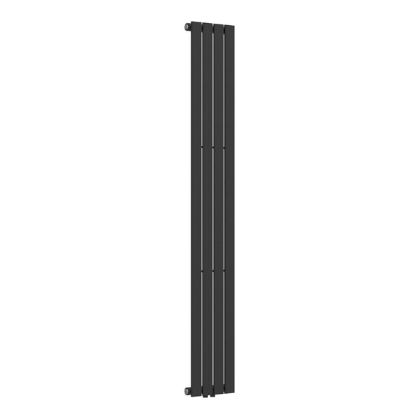 Grzejnik dekoracyjny Nore Black 180x30cm Jednowarstwowy 598W [neu.haus]
