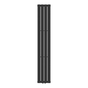 Grzejnik dekoracyjny Nore Black 180x30cm Jednowarstwowy 598W [neu.haus]