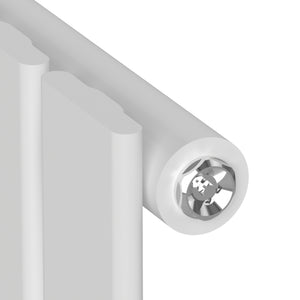 Grzejnik dekoracyjny Nore Biały 160x30cm Jednowarstwowy 540W [neu.haus]