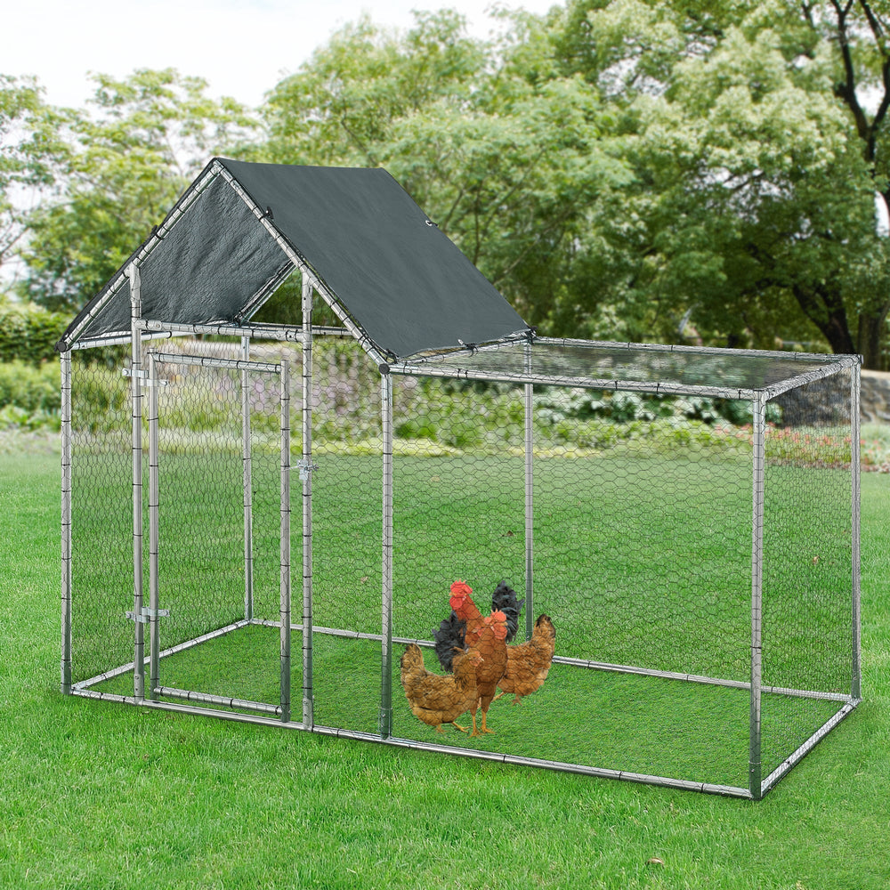 Freilaufgehege 'Arguin' aus Stahl in versch. Größen [pro.tec] - premiumXL