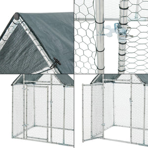 Wybieg dla ptaków "Arguin" wykonany ze stali w różnych rozmiarach. rozmiary [pro.tec]