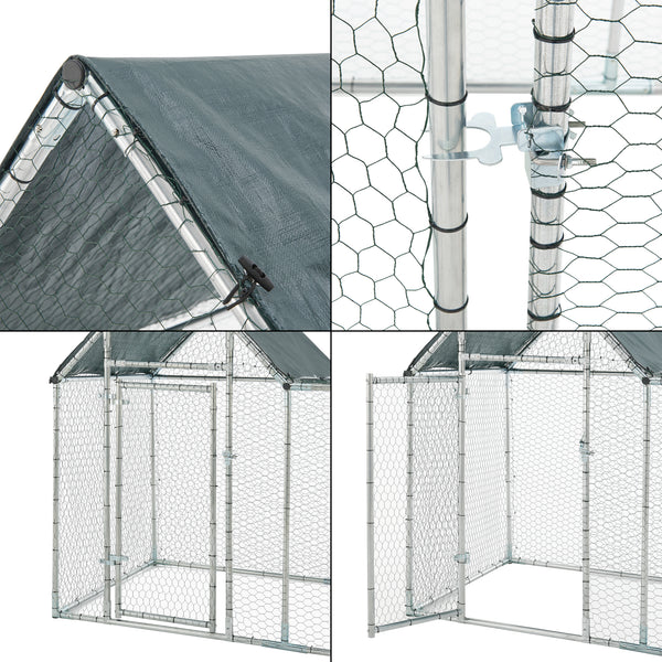 Wybieg dla ptaków "Arguin" wykonany ze stali w różnych rozmiarach. rozmiary [pro.tec]