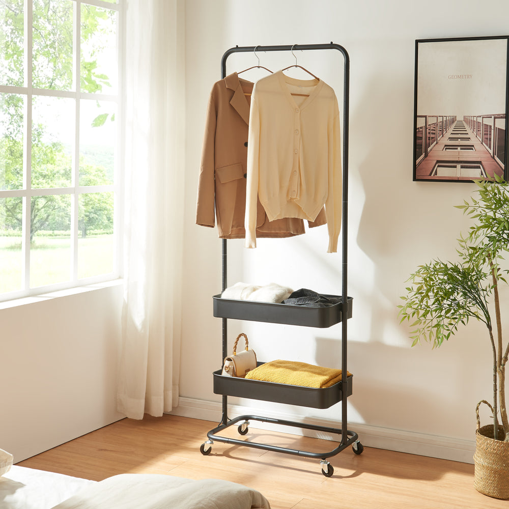 Stojak na płaszcze Kumad 175x58x36 cm [en.casa]