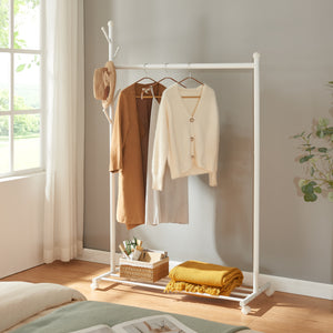 Stojak na płaszcze Snåsa 170x105x43 cm [en.casa]