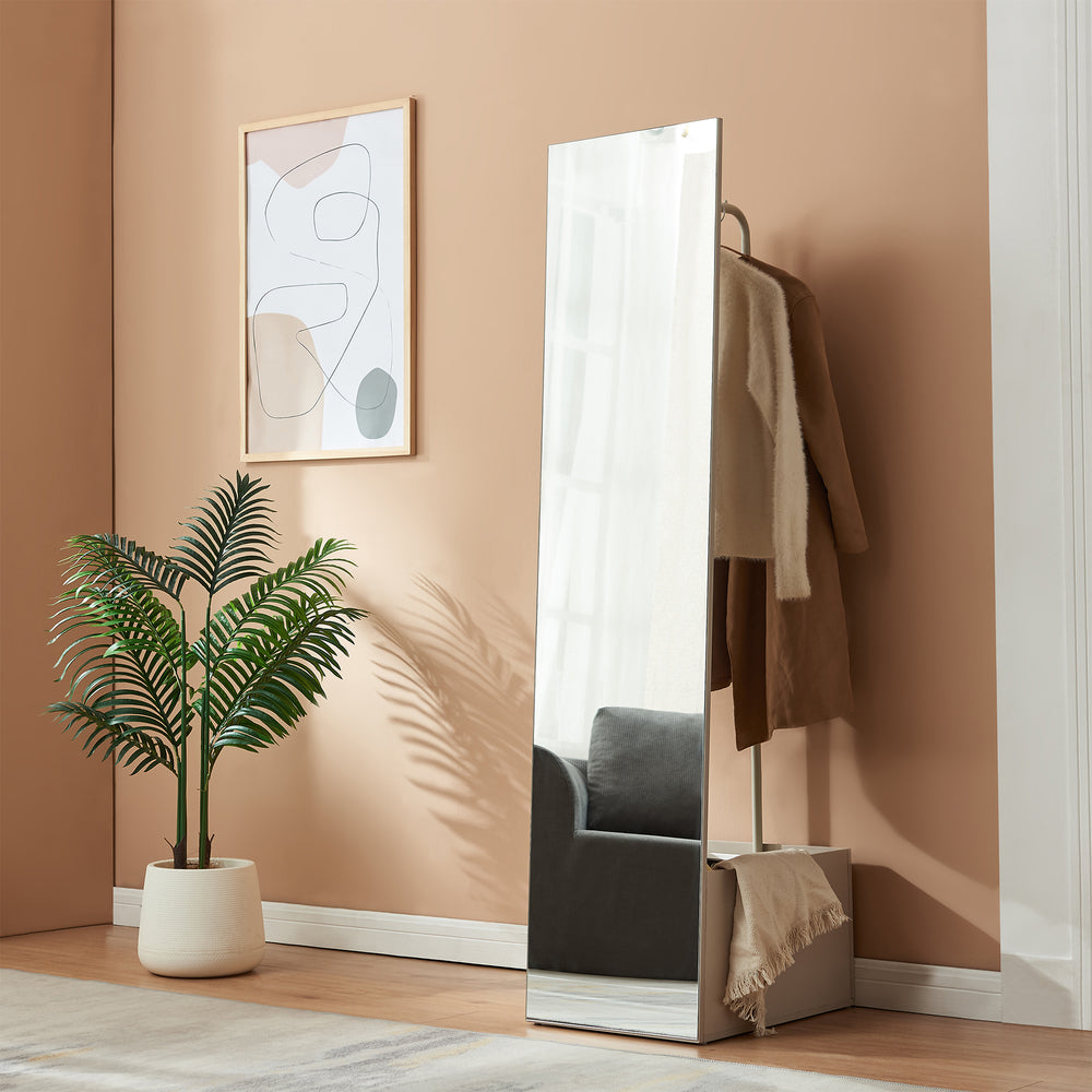 Lustro do szafy 2 w 1 Saden 165x40x51 cm [en.casa]