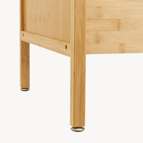 Stojak na ubrania Varanger 185x100x45 cm bambus [en.casa]