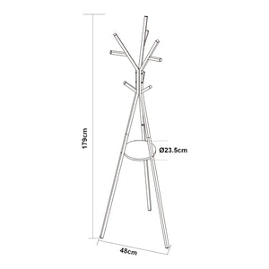 Wieszak na płaszcze Edet 179x48x48 cm [en.casa]