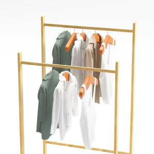 Wieszak na ubrania Mariehamn nature w różnych wzorach wzory [en.casa]