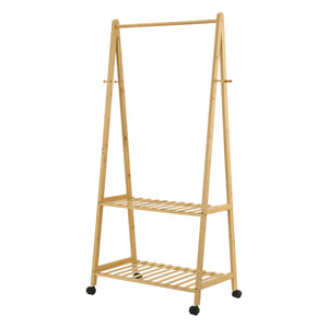 Stojak na ubrania Öckerö bambus w różnych rozmiarach [en.casa]