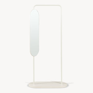 Wieszak na ubrania Vamn z lustrem 167x80x35 cm [en.casa]