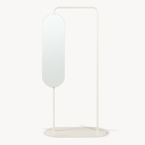 Wieszak na ubrania Vamn z lustrem 167x80x35 cm [en.casa]