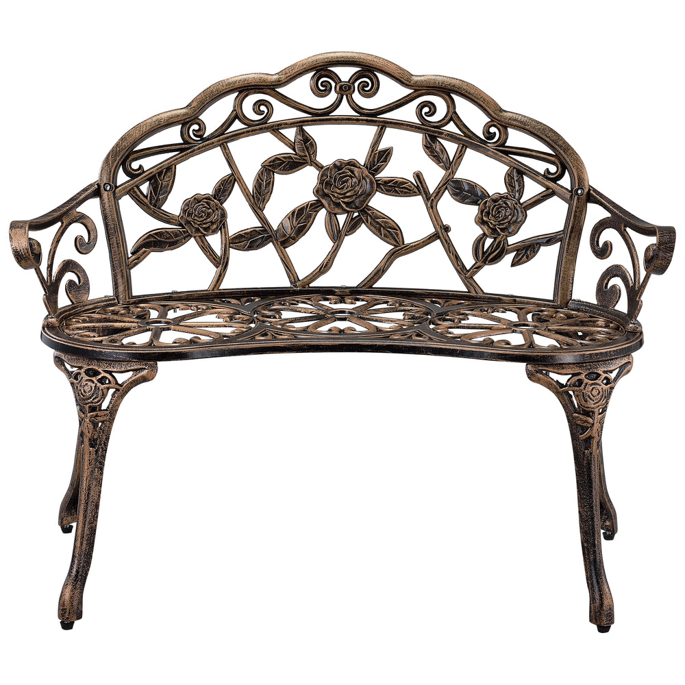 Gartenbank Monfalcone Gusseisen im Antik - Design [casa.pro] - premiumXL