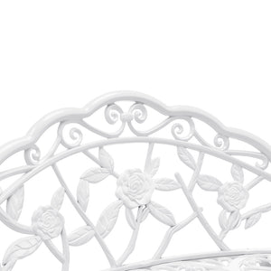 Ławka ogrodowa Monfalcone z żeliwa w stylu antycznym [casa.pro]