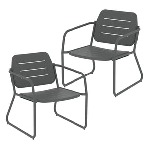 Zestaw stalowych mebli ogrodowych Andria [casa.pro]