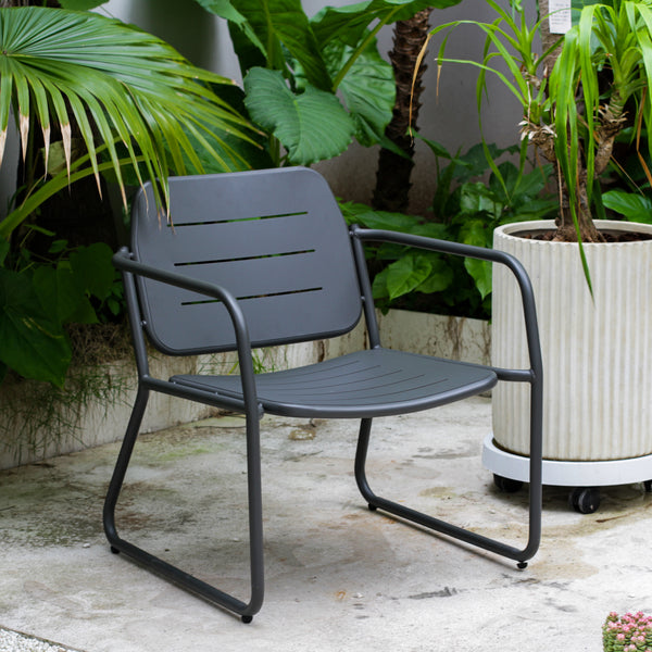 Zestaw stalowych mebli ogrodowych Andria [casa.pro]