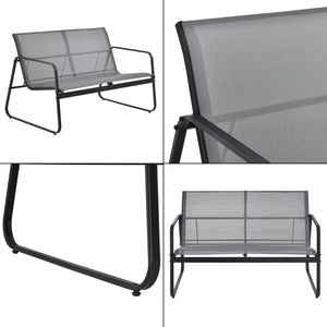 Zestaw mebli ogrodowych Palencia różne kolory kolory en.casa