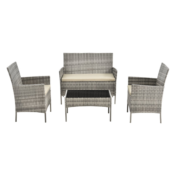 Zestaw mebli ogrodowych Prazeres różne kolory en.casa