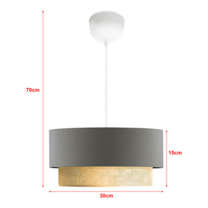 Lampa wisząca Loughborough 1 x E27 w różnych kolorach. kolory [lux.pro]