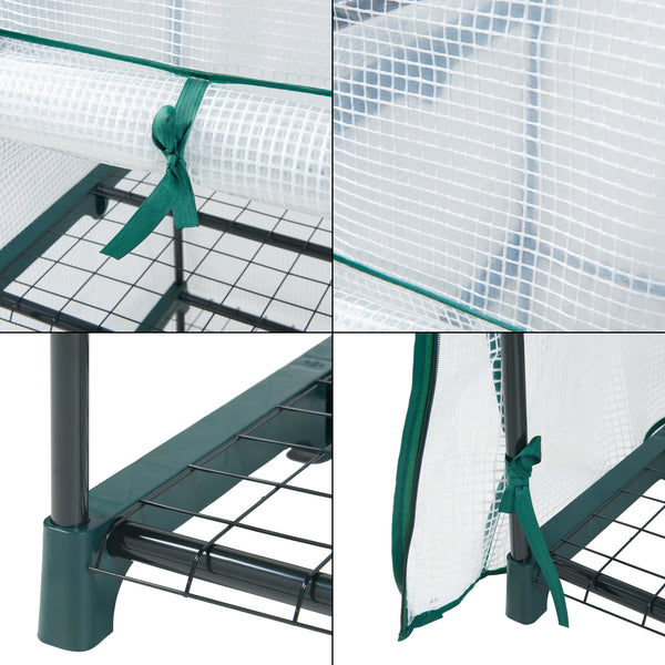 Szklarnia Chaam z półkami w różnych kolorach i rozmiarach [en.casa]