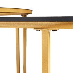 Stolik kawowy Oppeerg zestaw 2 [en.casa]