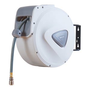 Zwijacz węża sprężonego powietrza Nassau biały/szary [pro.tec]