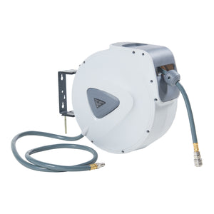 Zwijacz węża sprężonego powietrza Nassau biały/szary [pro.tec]