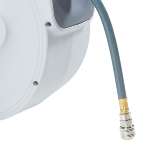 Zwijacz węża sprężonego powietrza Nassau biały/szary [pro.tec]