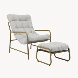 Zestaw mebli ogrodowych Trerdfjoa 3-częściowy [en.casa]