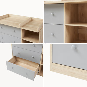 Przewijak Beldinupp z matą do przewijania [en.casa]