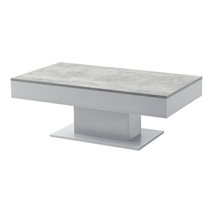 Stolik kawowy Lünen z 2 schowkami w różnych kolorach Kolory [en.casa]