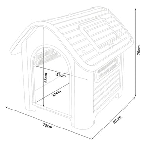 Buda dla psa Bello [en.casa]