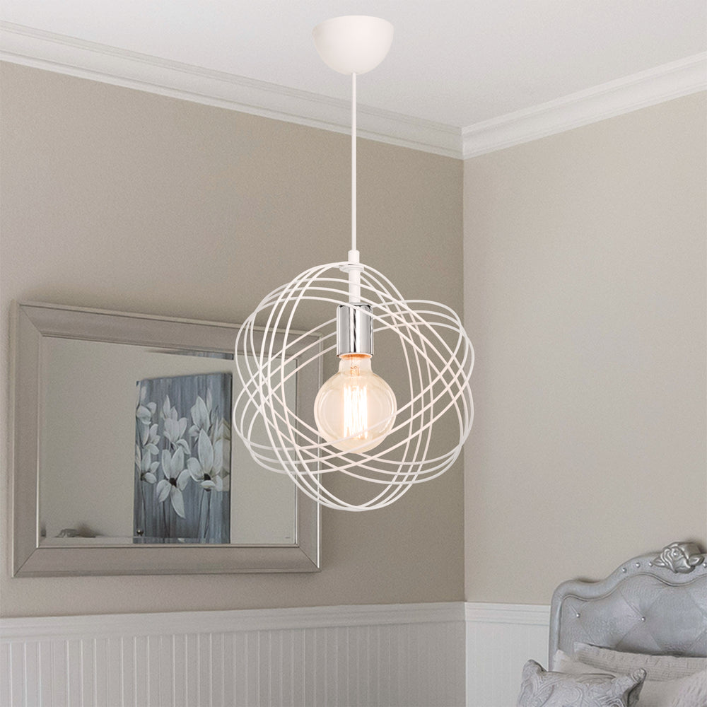 Lampa wisząca Hove E27 metalowa w różnych kolorach [lux.pro] - premiumXL