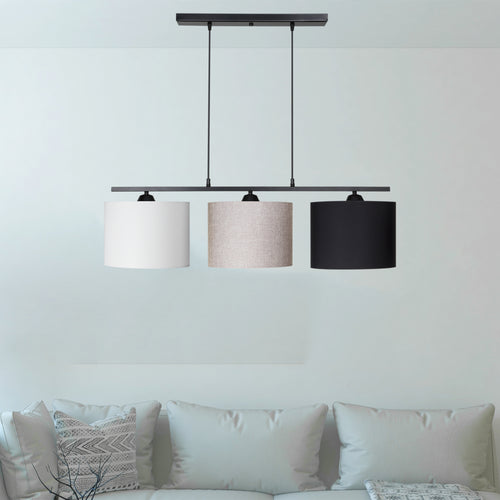 Lampa wisząca Horsham 3xE27 metal w różnych kolorach [lux.pro]