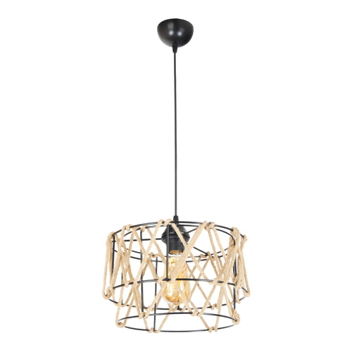 Lampa wisząca Maryport czarna [lux.pro]