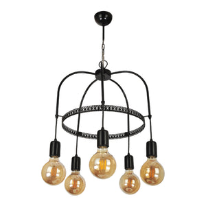 Lampa wisząca Llandudno E27 metalowa w różnych kolorach i rozmiarach [lux.pro] - premiumXL